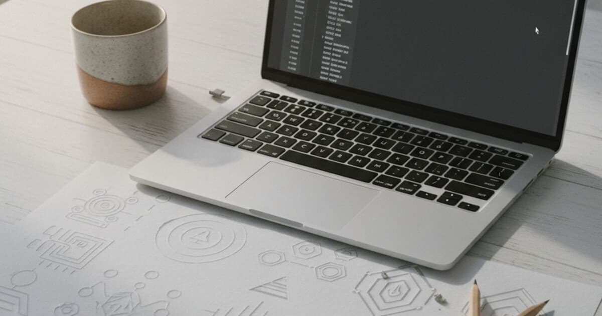 Person editing AI-generated text on a laptop, marking phrases to revise for a more natural human voice